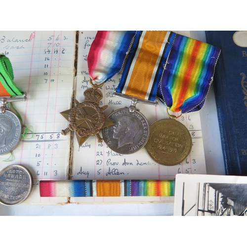 1307 - A World War One trio to 62746.Sjt. A Thomas. R.E. includes 1914-15 Star, War and Victory Medals, tog... 