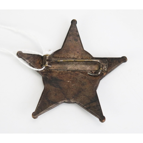 1343 - A Turkish / German Award WWI Gallipoli Star or the Eisernes Halbmond (Iron Halfmoon). Turkish equiva... 