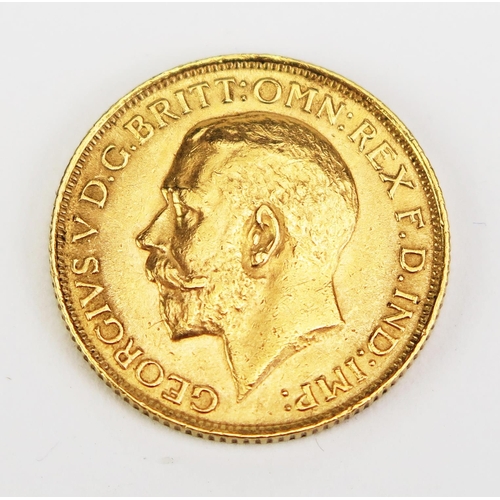 1457 - A George V Gold Sovereign 1912