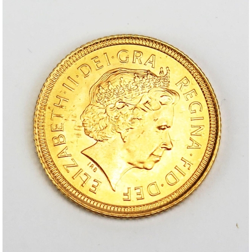 1465 - A QEII Gold Half Sovereign 2000