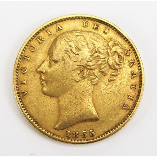 1469 - A Victoria Gold Sovereign 1855