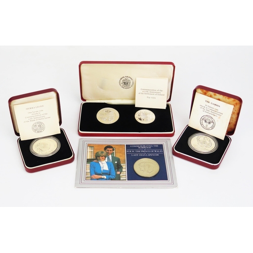 1479 - An Iceland 1974 Silver Twin Coin Boxed Set Commemorating 1100th Anniversary of the Settlement, boxed... 