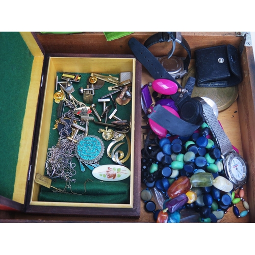 293 - A Silver and Enamel Rose Decorated Brooch, other silver and enamel jewellery, small silver two handl... 