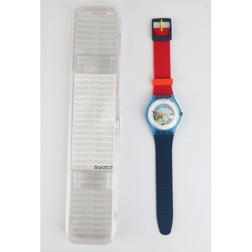 434 - A SWATCH Originals Color My Lacquered Quartz SUOS101D Unisex Watch