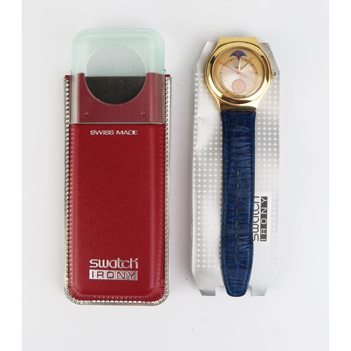 436 - A SWATCH Watch _ Irony Big HANDSOME PRINCE YGG400