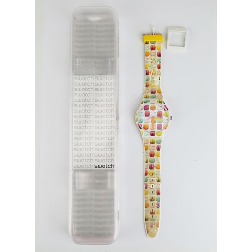 437 - A SWATCH Watch _ Sweet Explosion SUOW707