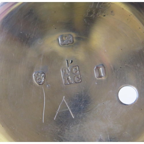 441C - A George IV Silver Pair Cased Pocket watch, London 1826 48mm inner case with a chain driven verge fu... 