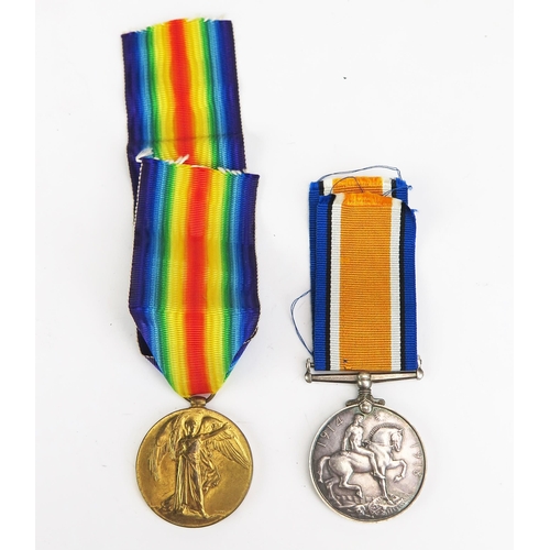 1313 - A World War One pair to 2.Lieut. G.P. Clement, War and Victory Medals. (2).