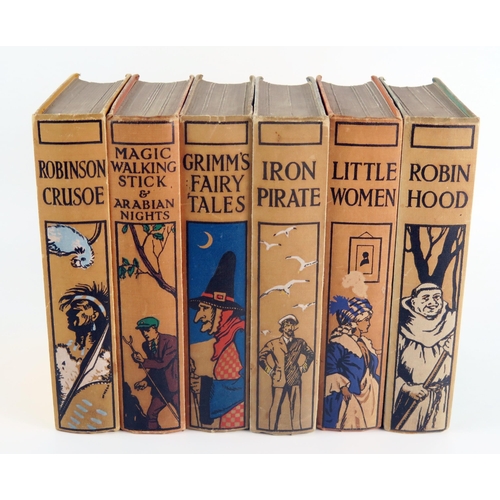 1263 - PEMBERTON (Max) The Iron Pirate , together with five other novels includes Robin Hood, Little Women,... 