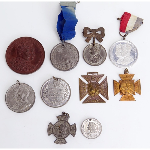 1301 - A collection of assorted Coronation and other medals