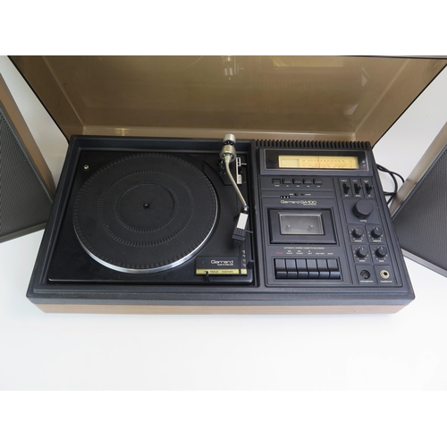 1321 - Garrard GA100 Turntable and Automatic Stereo Cassette Recorder and GA 100S Speakers