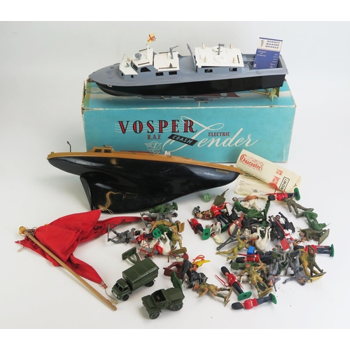 1337 - Vosper RAF Crash Tender Boxed, Scalex Seahawk etc.