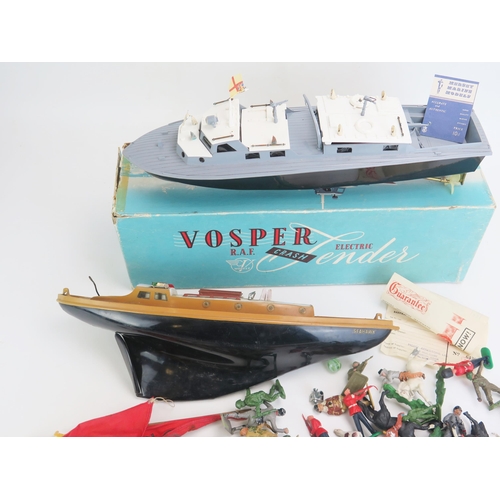 1337 - Vosper RAF Crash Tender Boxed, Scalex Seahawk etc.