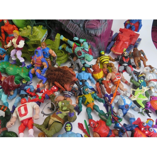 1337A - Collection of Mattel Masters of The Universe Toys Books and other figures