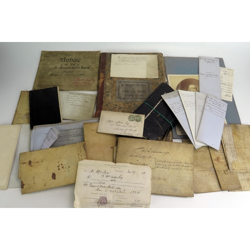 1388 - OF VICTORIAN NAVAL INTEREST
Thomas George Manning RN, original hand written account of 'Jottings fro... 