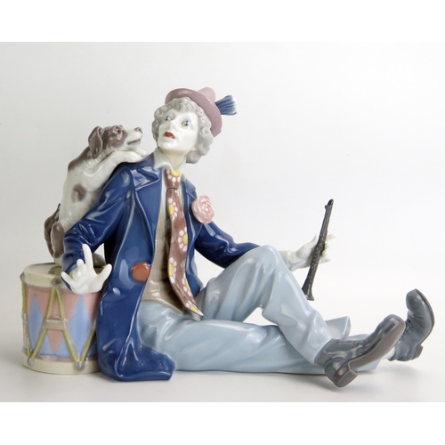 1488 - A Lladro figure - Musical Partners No 5763,  29cm long