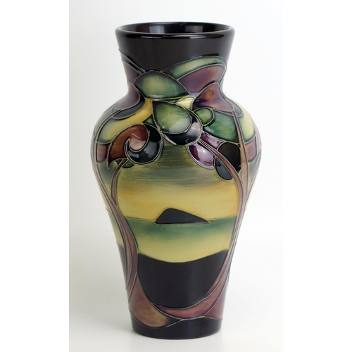 1515 - A Moorcroft pottery vase 'Western Isles' by Sian Leeper, released in 2007, 21cm high.