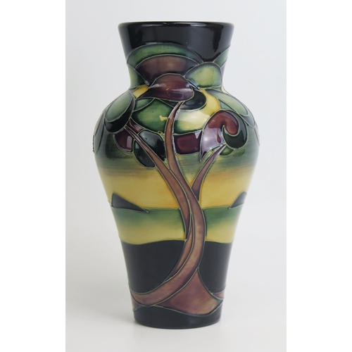 1515 - A Moorcroft pottery vase 'Western Isles' by Sian Leeper, released in 2007, 21cm high.