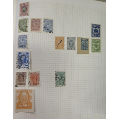 1566 - A Collection of 19th Century and later GB (3 albums) and World Stamps arranged in six albums: Montse... 