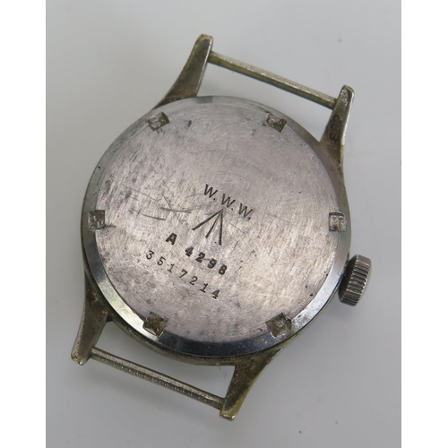 471 - A VERTEX 'Dirty Dozen' Military Wristwatch, case back marked W.W.W.  A 4298 3517214, calibre 59 15 j... 