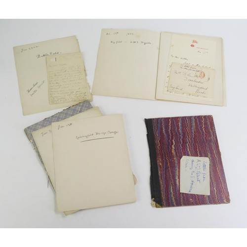 1379A - OF BOER WAR INTEREST; a small collection of letters A.S.J Blunt, dating from 1899, outward bound to ... 