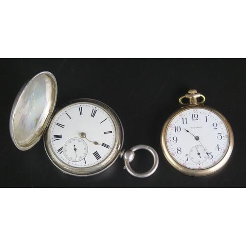 420 - A Victorian Silver Cased Open Dial Key Wound Pocket Watch, 51.2mm case with chain driven movement si... 