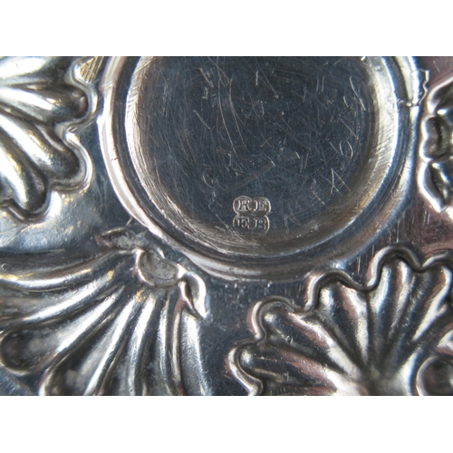 595 - A George III silver chamberstick, maker Rebecca Emes & Edward Barnard I, London, 1818, with urn-shap... 