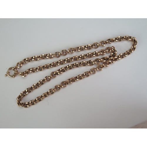 91 - A Milor Italian 9ct Gold Chain, 20