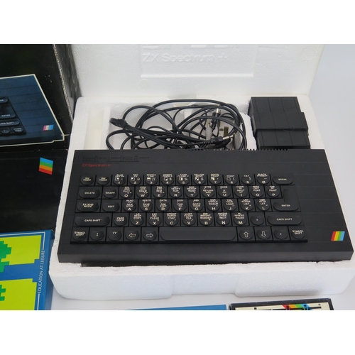 1269 - Sinclair ZX Spectrum+ Personal Computer Boxed with Games (untested)