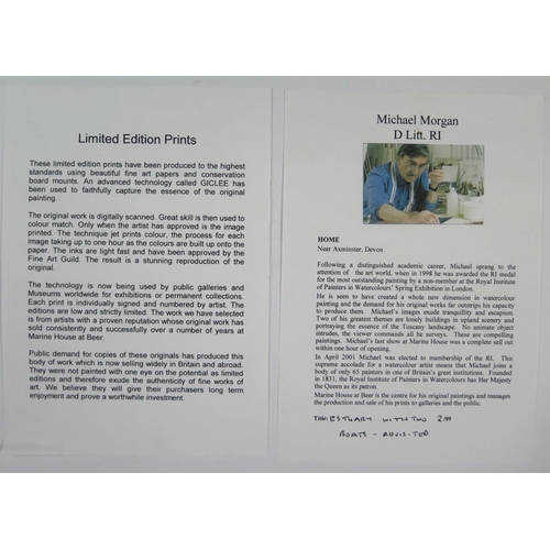 1524 - Michael Morgan FRSA, RI (1928 - 2014), renowned West Country artist and founder of the South West Ac... 