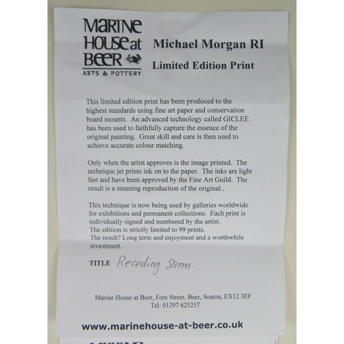 1525 - Michael Morgan FRSA, RI (1928 - 2014), renowned West Country artist and founder of the South West Ac... 