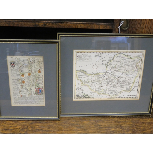 1560A - Three assorted maps including Devonshire, Somerset anfd the Bridgewater Road (3)