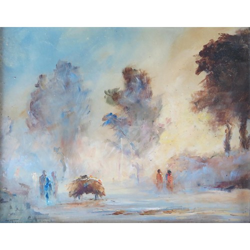 1536 - Tina Stokes, 'Dusty Road' 2008, watercolour, signed lower left and signed and titled verso, image si... 