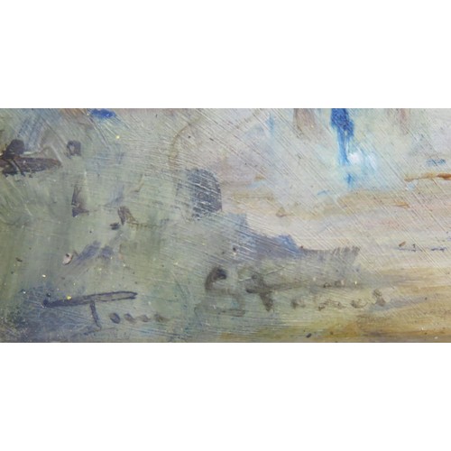 1536 - Tina Stokes, 'Dusty Road' 2008, watercolour, signed lower left and signed and titled verso, image si... 