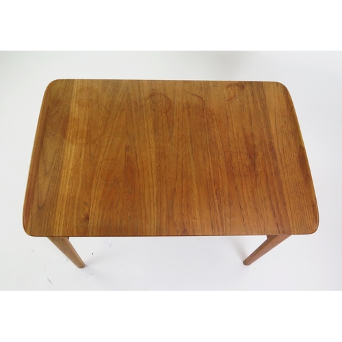 1007 - A Peter Hvidt & Orla Molgaard-Nielsen Danish Teak Side Table with single frieze drawer, model 4867 d... 