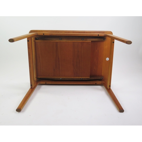 1007 - A Peter Hvidt & Orla Molgaard-Nielsen Danish Teak Side Table with single frieze drawer, model 4867 d... 