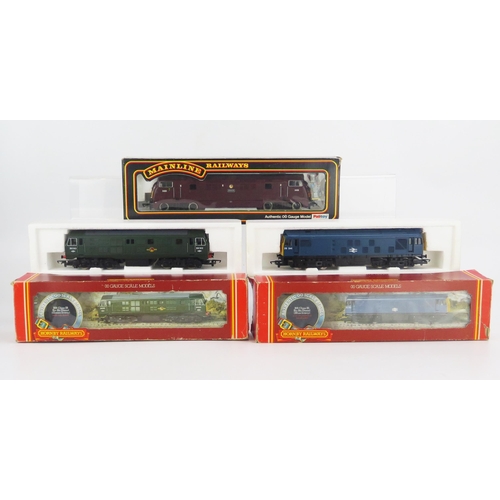 1364 - 2 Hornby Railways OO Gauge Diesel Locomotives: R338 BR Class 29, R326 BR Class 25 and A Mainline 37-... 