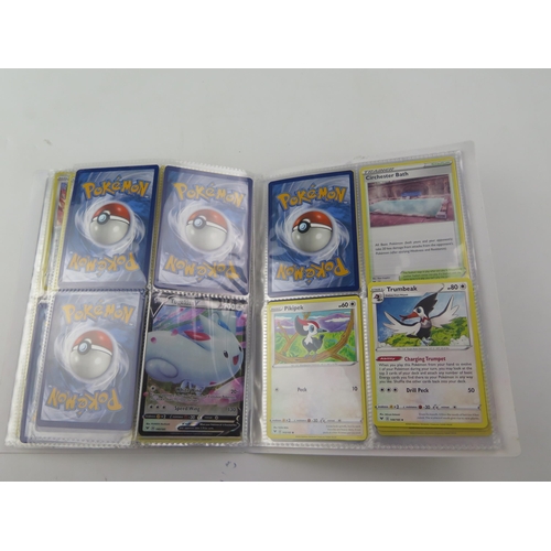 1368 - Pokémon Trading Cards Collection with card file and collector's tins