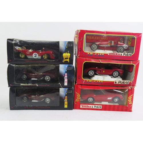 1378 - Tonka Polistil & Collezione Classico Collection of Classic Ferraris 1:16 and 1:18 Scale including 19... 