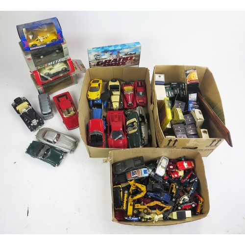 1396 - Collection of Diecast Including Burago, Kyosho, Franklin Mint, Revell, Matchbox, Corgi, NZG, Tonka P... 