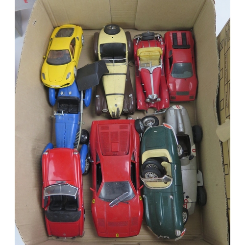 1396 - Collection of Diecast Including Burago, Kyosho, Franklin Mint, Revell, Matchbox, Corgi, NZG, Tonka P... 