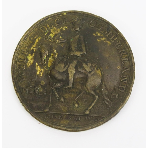 1446 - A 1746 Scottish Jacobite Rebellion Medallion 