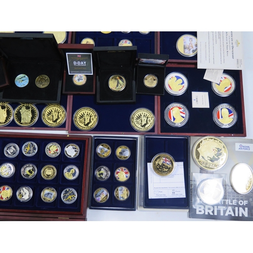 1451 - A Large Selection of Collectors' Coins and Medallions including Commemorative Crowns