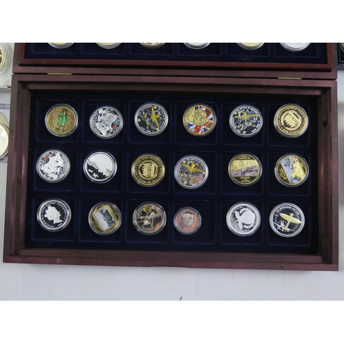 1451 - A Large Selection of Collectors' Coins and Medallions including Commemorative Crowns