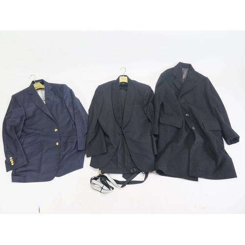 1522 - Collection of Coats, Jackets and Suits including Crombie, Odermark, Charles Tyrwhitt, Dannimac, TM L... 