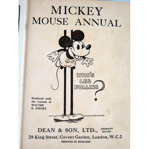 1609 - Mickey Mouse Annual 1931, London: Dean & Son