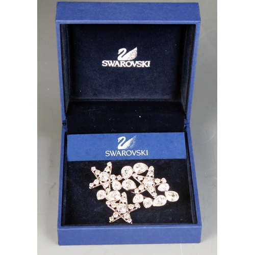 261 - A Swarovski Crystal Brooch (model 865039). Boxed