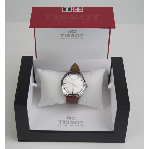 436 - A TISSOT PR100 Gent's Automatic Steel Cased Wristwatch, 39mm case, back no. WS 3K3 F79 DCH 1101410A.... 