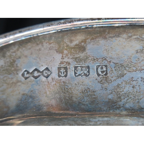 724 - A Liberty & Co 'Cymric' silver tray, Birmingham, 1904, of rectangular outline, with turquoise inset ... 