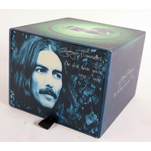 1128 - George Harrison, The Dark Horse Years 1976-1992, boxed CD set of 5 CD's, 2 SACDs and a DVD.